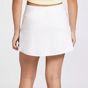 Athletic White Skort